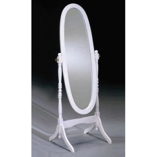 Bernards Cheval Mirror in White