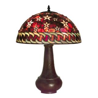 Warehouse of Tiffany Red Star Table Lamp   BB59+PS231