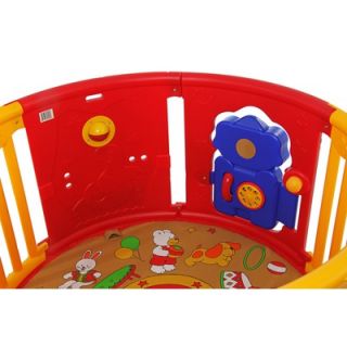 Dream On Me Deluxe Circuliar Play Yard with Jungle Gym   423