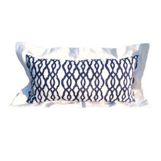 Lowcountry Linens Fretwork Lumbar Pillow   FRETWORK LUMBAR PILLOW