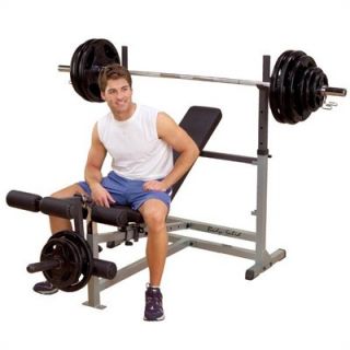 Body Solid Olympic Bench Package   GDIB 46LP4