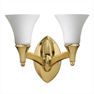 Hinkley Lighting Siren Two Light Wall Sconce in Provincial Gold