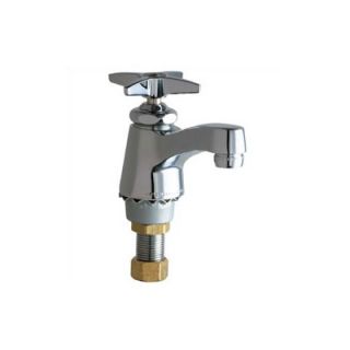Chicago Faucets Single Hole Cold Water Bathroom Faucet with Single