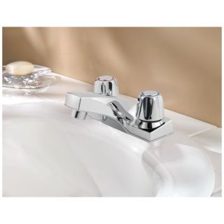 Price Pfister Pfirst Series Centerset Bathroom Faucet with Double Knob
