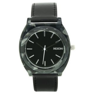 Nixon Womens Time Teller Watch with Leather Strap   A328 029