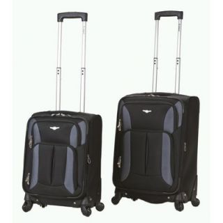 Rockland 2 Piece Spinner Carry On Luggage Set