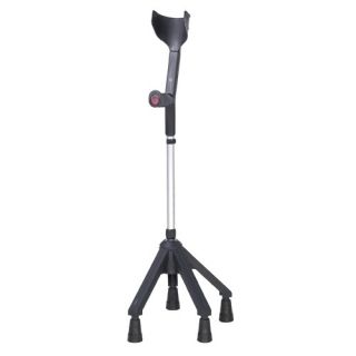 Quadro UAB Tetrapod Crutch in Black