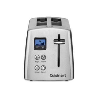 Cuisinart Metal Classic 2 Slice Toaster in Black and Stainless   CPT