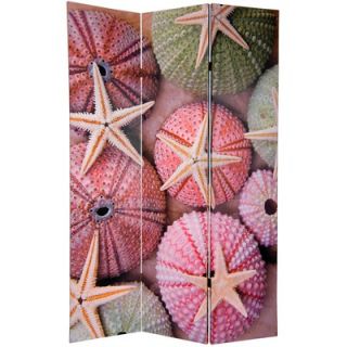 Oriental Furniture Double Sided Starfish Room Divider   CAN STARFISH