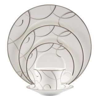 Nikko Ceramics Ocean Beaded Pearl 5 Piece Place Setting   12405 155