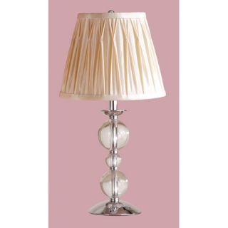 18.5 x 10.5 Vosges Table Lamp with Classic Shade in Crystal