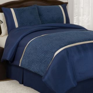 Lush Decor Animal Plush Comforter Set in Royal Blue   158