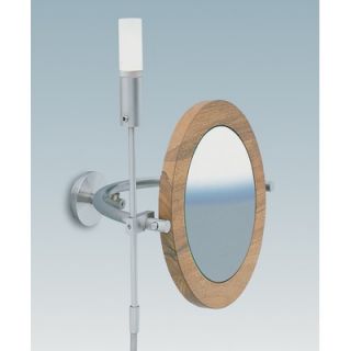 WS Bath Collections WS1 Wall mount Magnifying (3X) Makeup Mirror with