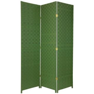 Oriental Furniture Woven Fiber Outdoor All Weather Room Divider in
