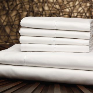 750 Thread Count Single Ply Sheet Set in White