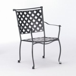 Woodard Maddox Stacking Dining Arm Chair