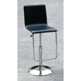 Creative Images International Swivel Leather Barstool with Gas Lift