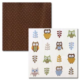Sweet Jojo Designs Owl Crib Bedding Set   OWL BU 9