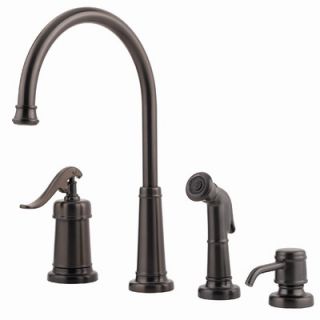 Price Pfister Ashfield One Handle Widespread Bar Kitchen Faucet with