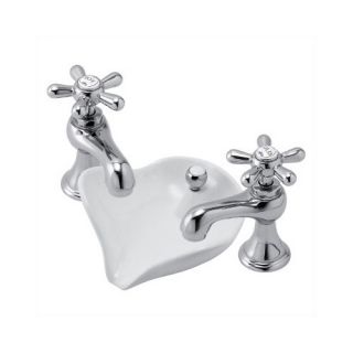 6100 Series Widespread Bathroom Faucet with Hot And Cold Cross Handles