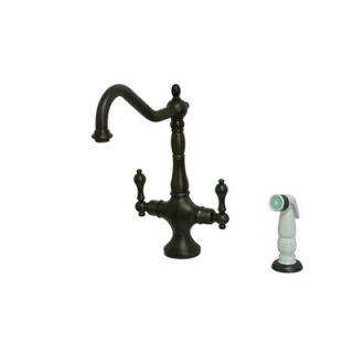 Elements of Design Heritage Double Handle Single Hole Widespread