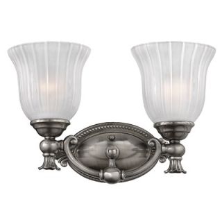 Hinkley Lighting Francoise Two Light Wall Sconce in Polished Antique