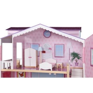 Teamson Kids Doll House New York Mansion with Furniture