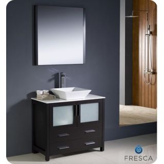 Fresca Torino 36 Modern Bathroom Vanity with Vessel Sink