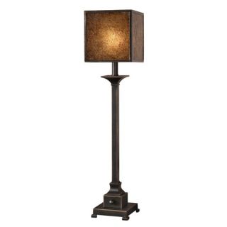 Meora Buffet Lamp in Lightly Distressed Rustic Bronze