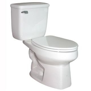 Elements of Design Ecoflush Close Coupled Toilet in White