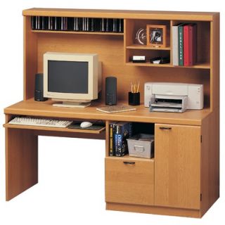 OS Home & Office Furniture Computer Workcenter with Hutch