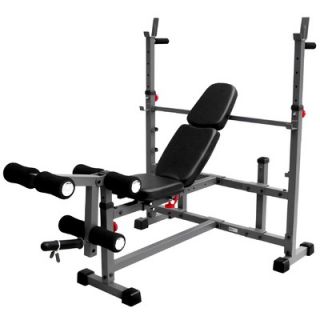Mark Olympic Weight Bench with Leg Curl Attachment