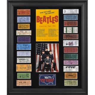 Mounted Memories The Beatles 1964 U.S. Tour Framed Presentation