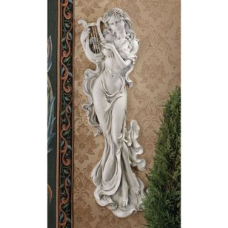 Design Toscano Musical Muse Wall Sculpture (Set of 2)