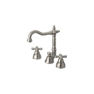 Ducale Widespread Bathroom Faucet with Double Cross Handles