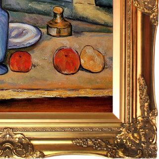 Tori Home La Vase Bleu Canvas Art by Paul Cezanne Impressionism   31