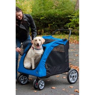 Pet Gear Expedition Pet Stroller in Blue Sky   PG8800BS