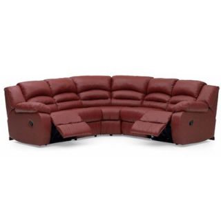 Palliser Furniture Prentice Leather Reclining Sectional Sofa  