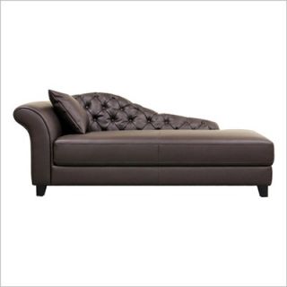 Wholesale Interiors Baxton Studio Bonded Leather Chaise Lounge   A