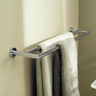 Motiv Sine 24 Double Towel Bar in Polished Chrome   0222 24/PC