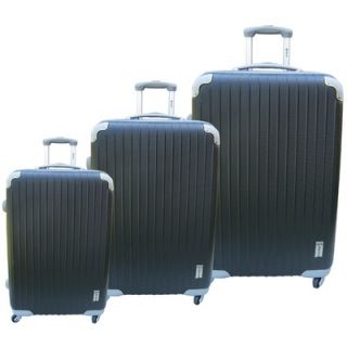 McBrine Luggage Eco friendly 3 Piece Upright Luggage Set