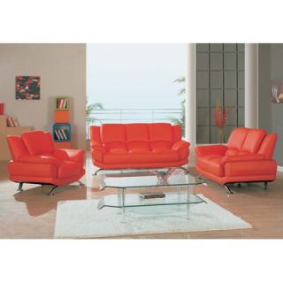Global Furniture USA Rogers Leather Sofa   9908 CAP Series