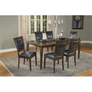 Hillsdale Cameron 5 Piece Rectangle Dining Table Set with Parson
