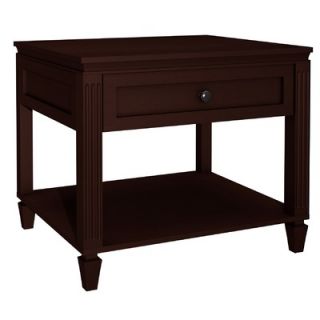 Furnitech Traditional End Table   FT27TC W