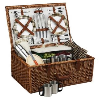 Picnic At Ascot Dorset Basket for Four with Coffee Service in London