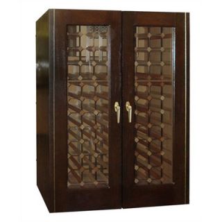 Vinotemp 220 Economy 2 Door Wine Cooler Cabinet with Glass Doors