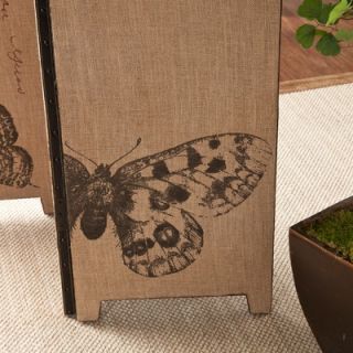 Wildon Home ® Vasilis Vintage Butterfly Room Divider
