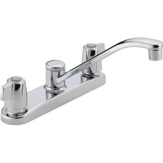 Peerless Faucets 9.25 Two Handle Centerset Kitchen Faucet