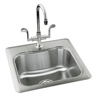 Kohler Staccato Single Basin Self Rimming Entertainment Sink