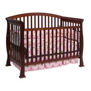 DaVinci Thompson 4 in 1 Convertible Crib with Toddler Rail in Cherry